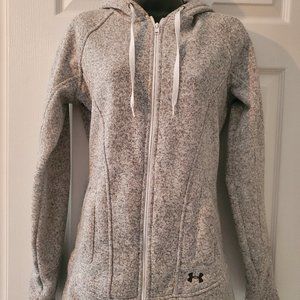 Under Armour UA Storm 1 Heather Grey Zip Hooded Jacket